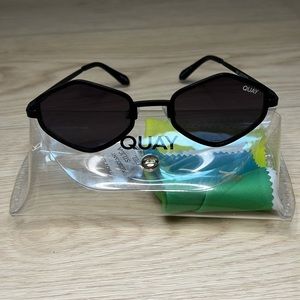 Quay Black Fashion Sunglasses